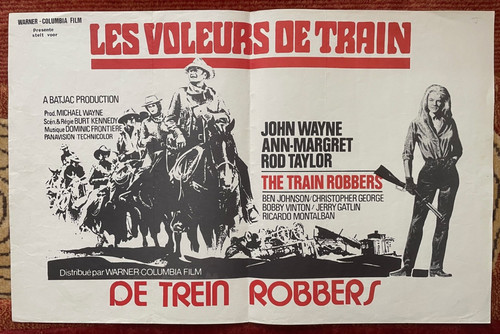 The train robbers - the,