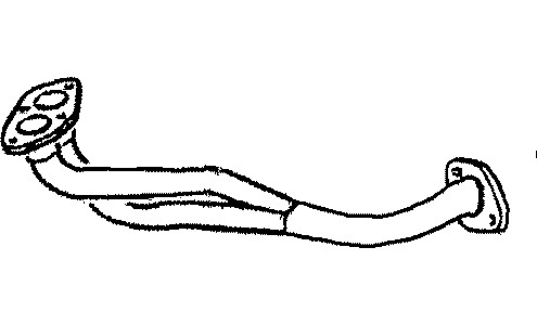 Klarius front exhaust pipe for - front,