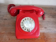 Vintage Red Telephone 746 Gen