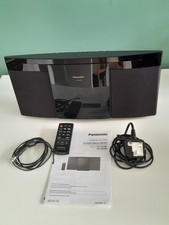 Panasonic SC-HC297 Slim DAB Radio/CD Player with Bluetooth and Remote Control.