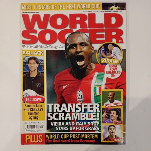World soccer magazine august - ,