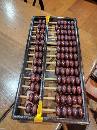Vintage chinese abacus - vintage, &
