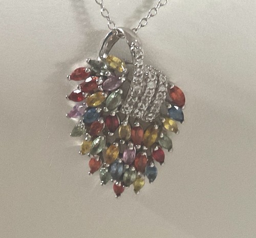 Rainbow sapphire pendant 620 - sapphire, 4.620