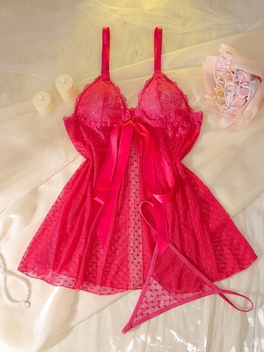 Sexy pink babydoll - babydoll, &