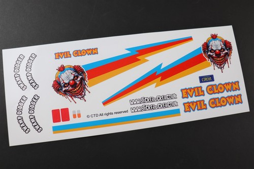 Evil circus clown theme - circus, vinyl