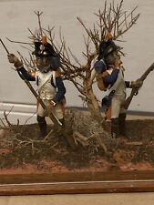 WHITE METAL HAND PAINTED MILITARY DIORAMA FIGURES SOLDIER 75mm POSTE MILITAIRE?