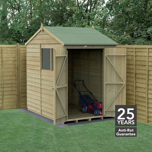 Forest 4life 5x7 shed - forest, reverse