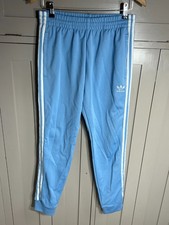 Adidas Track Pants Adicolor Skinny | Men's | Light Blue/White | Medium |