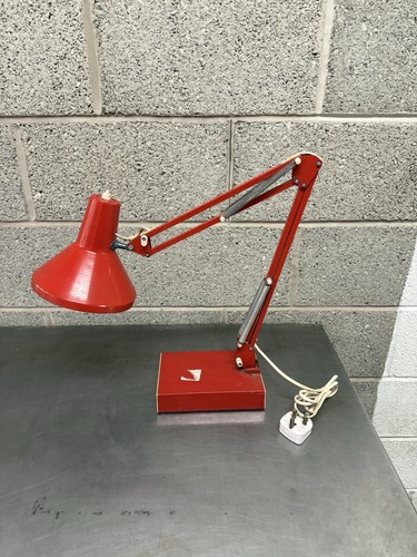 Anglepoise lamp 1970s red used - 1970s,
