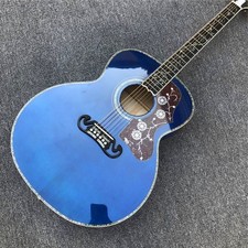 Blue Solid Spruce J200