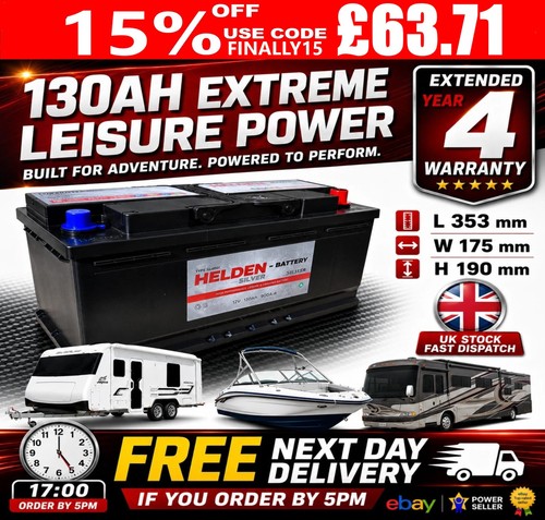 12v 130ah 130 leisure - 12v,