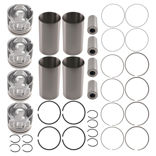 Piston and liner set - and,
