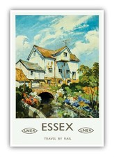 VINTAGE ESSEX LNER TRAVEL A2
