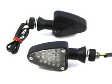 LED Indicators Turn Signals Motorbike Quad Trike Project - BLACK CNC