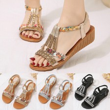 Womens Comfy Strappy Sandals