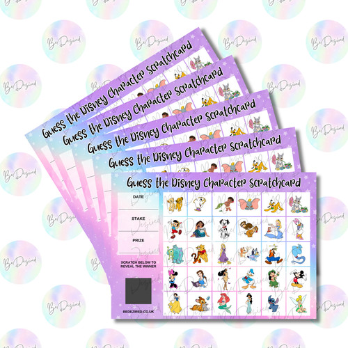 Pick 30x disney character - 30x,