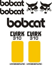 Bobcat clark 310 skid - clark, loader