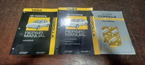 1994 toyota corolla factory - toyota,