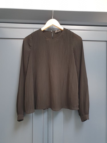 Zara black pleated - zara,
