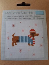 Cross Stitch Kit  " Dachshund