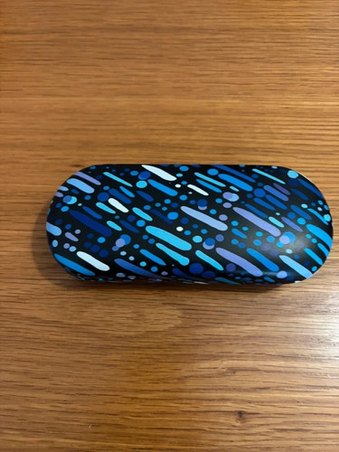 Blue hard magnetic glasses - blue,