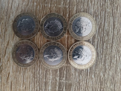 Two pound coins rare - coins,