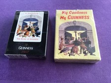 2 Sealed Packs of Guinness Playing Cards - St James’s Gate and My Goodness