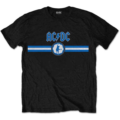 Blue logo stripe - &,