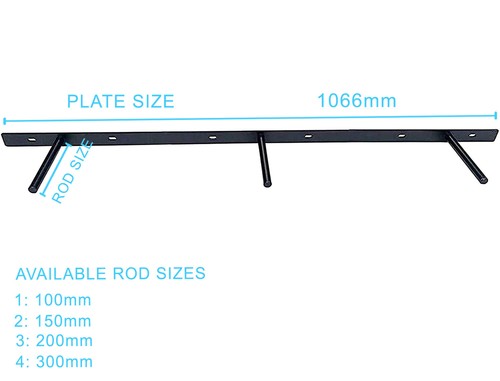 Heavy duty floating shelf - duty,