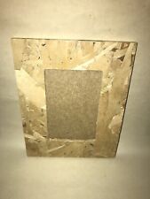 Unusual Pressed Wood Wooden Picture Frame 6” x  4” window size