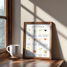 Classic Cocktails Recipe Print