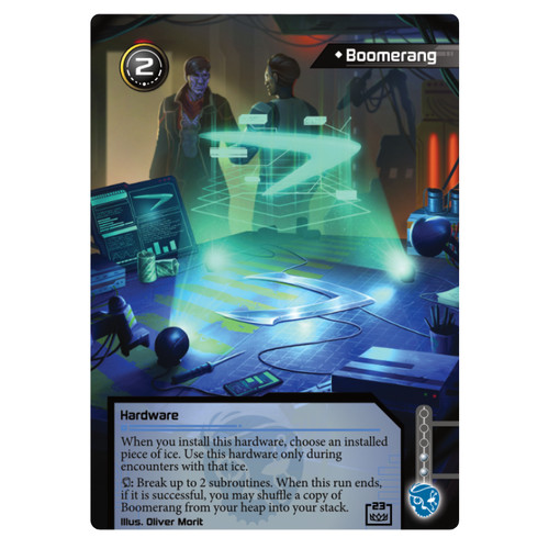 Boomerang netrunner promo - boomerang,