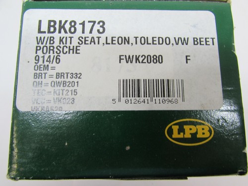 Lbk wheel bearing - wheel, fits
