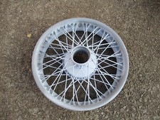 Vintage wire wheel 3.25 x17 inch  60 spoke outerlaced 52  hub