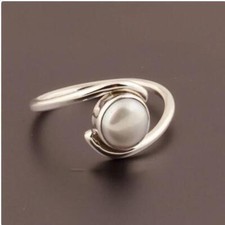 Fresh water pearl ring - water,