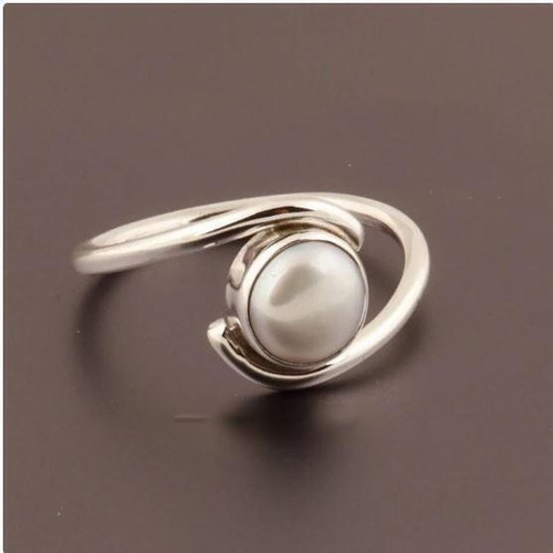 Fresh water pearl ring 925 - fresh,