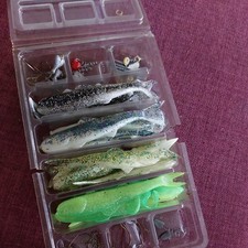 Vintage Banjo Weedless Minnow Bill Dance Banjo Bass Fishing System Kit