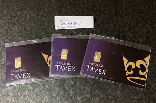 Tavex 25g 999 fine - 999.9, gold