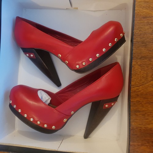 Lightly worn carvela red - lightly,