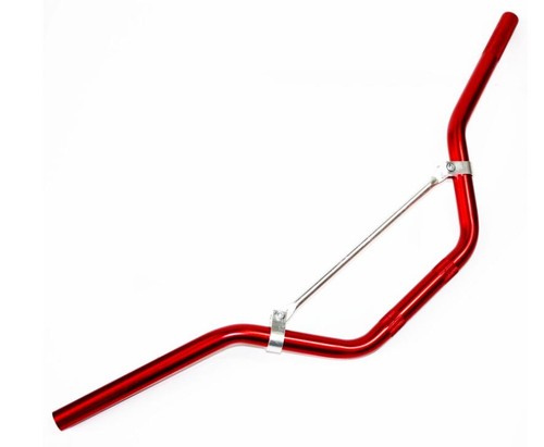 Red alloy handle bar - alloy,