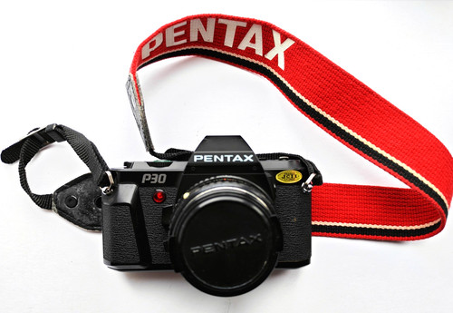 Pentax p30 slr film - pentax,