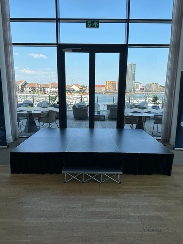Portable stage platform riser - portable,