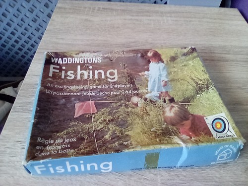 Waddingtons vintage fishing - waddingtons,