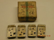 7/16"-14 BSW Coventry Dies for 1/2" diehead Alfred Herbert Chaser dies unused