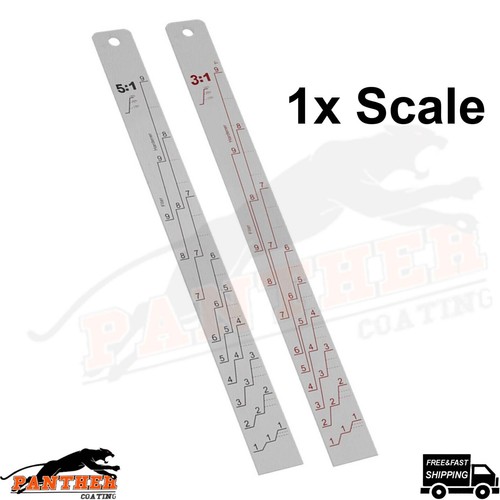 Paint mixing measuring stick - measuring,