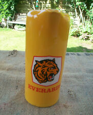 RARE VINTAGE EVERARDS BREWERY ALE BEER JUG WATER TIGER YELLOW 1970’s   