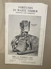 Hill & Herbert Firewood Splitter Machines & Accessories 1960 Catalogue 9 Pages