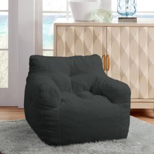 Bean Bag Chair w/Memory Foam Filling Included Luxury Giant Bean Bags for Adults