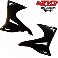 Superbyke RMR 125 Front Left & Right Side Fuel Tank Panel Fairing Plastic Black