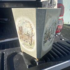 VINTAGE RETRO 50s WORCESTER WARE Paris Scenes BIN TIN SHABBY CHIC Art Nouveau